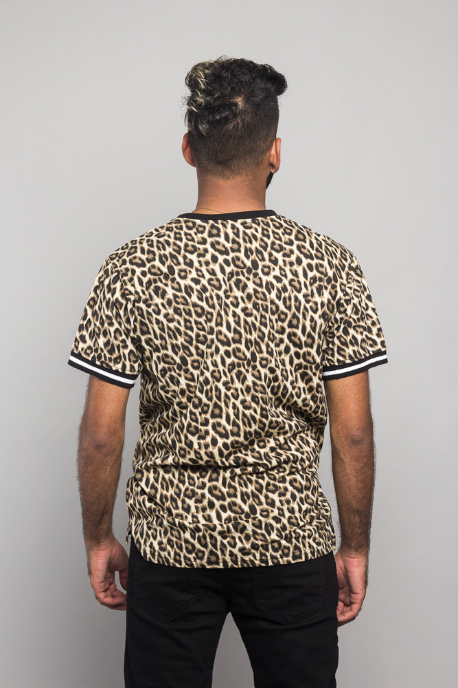 Animal Print Jersey T-Shirt