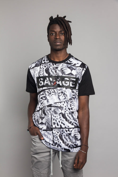Savage Leopard T-Shirt