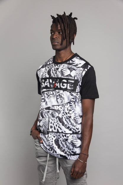 Savage Leopard T-Shirt