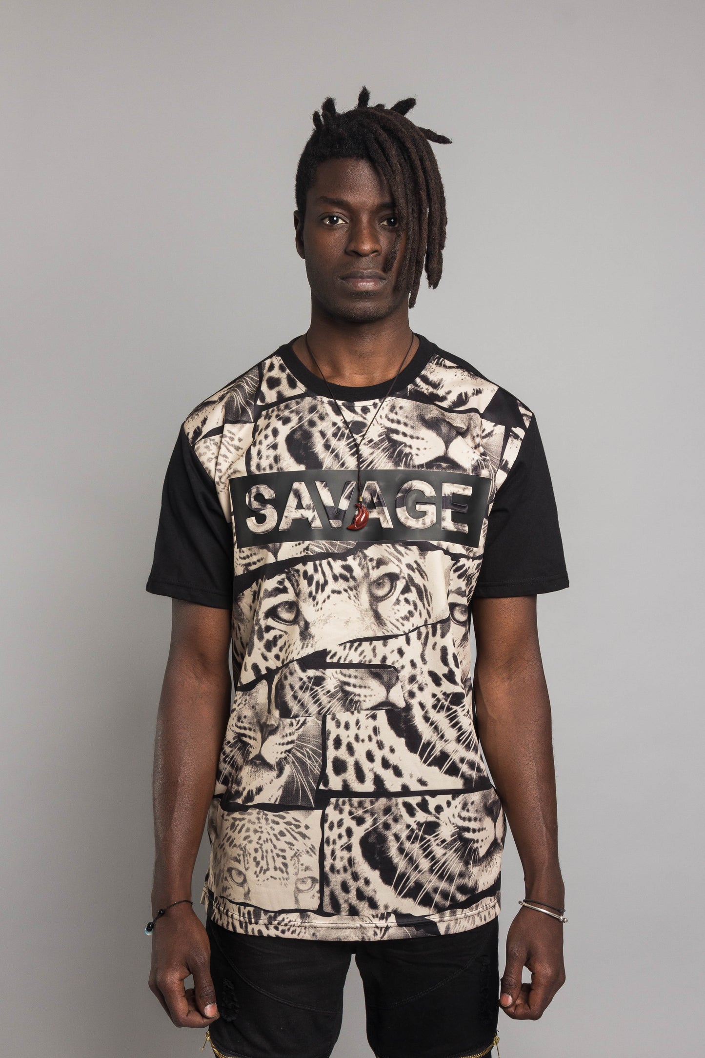 Savage Leopard T-Shirt