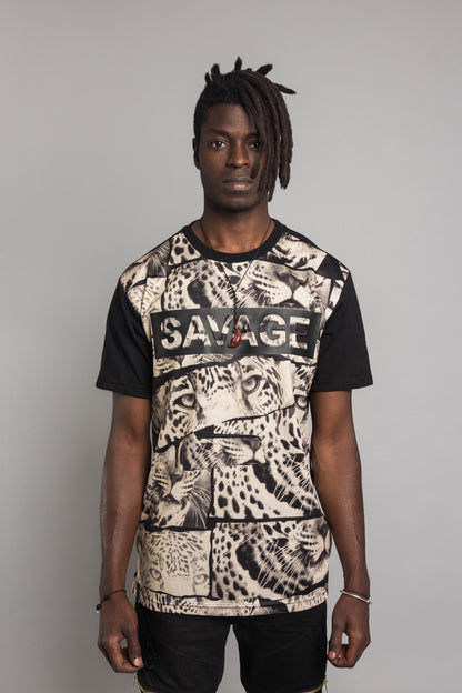 Savage Leopard T-Shirt