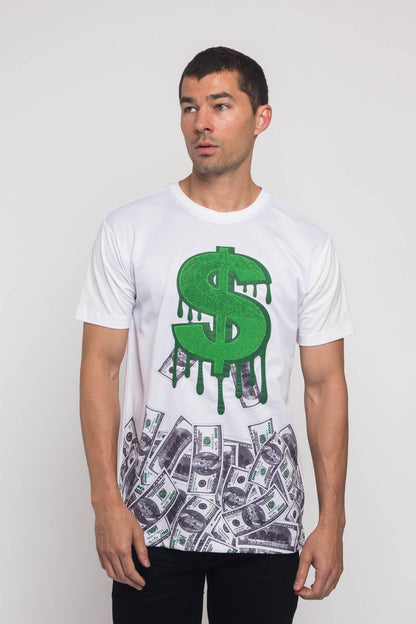 Chenille Dollar Sign T-Shirt