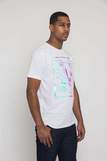 High Life 3D Iridescent Leaf T-Shirt