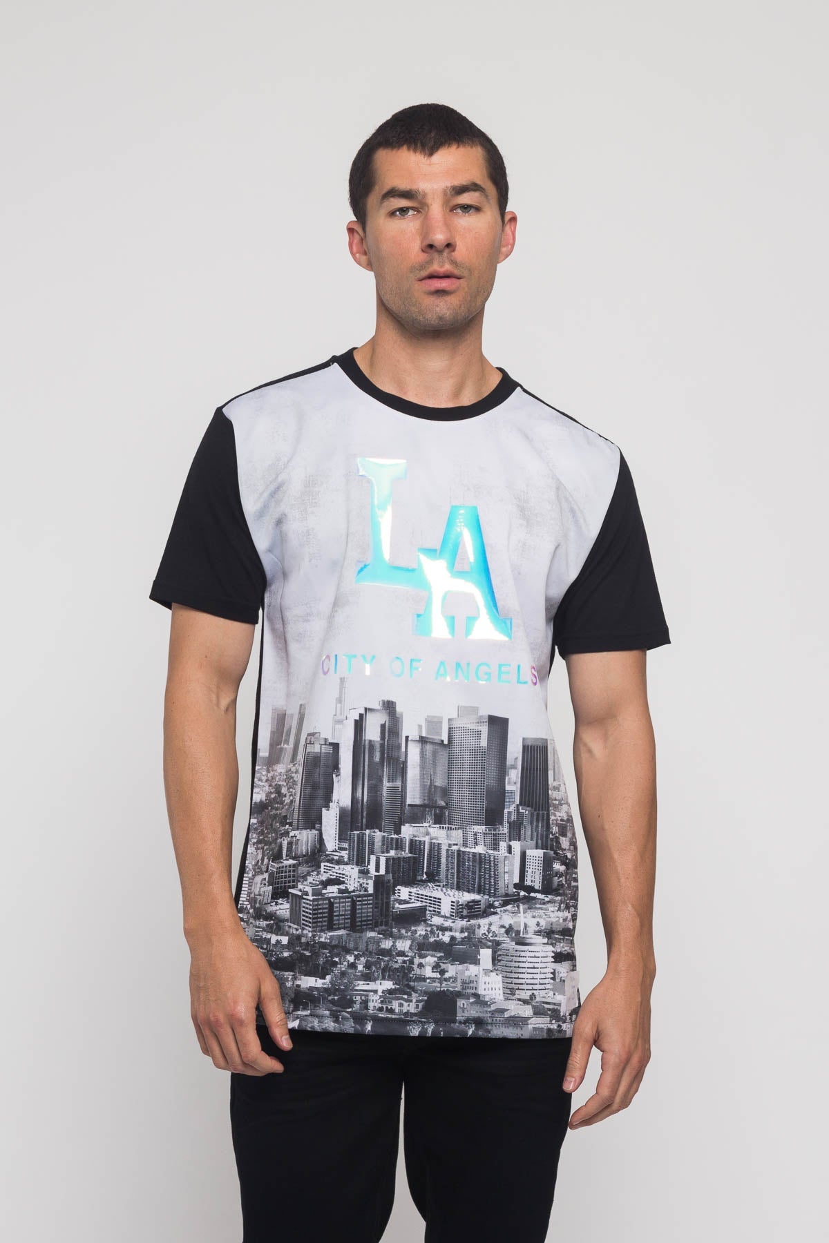 Iridescent Los Angeles City T-Shirt