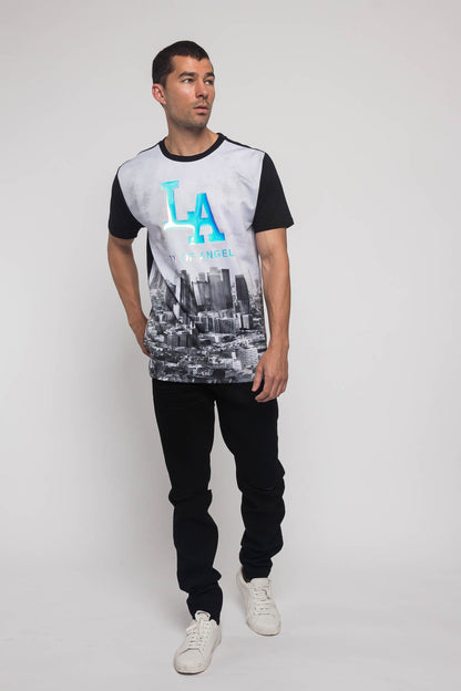 Iridescent Los Angeles City T-Shirt