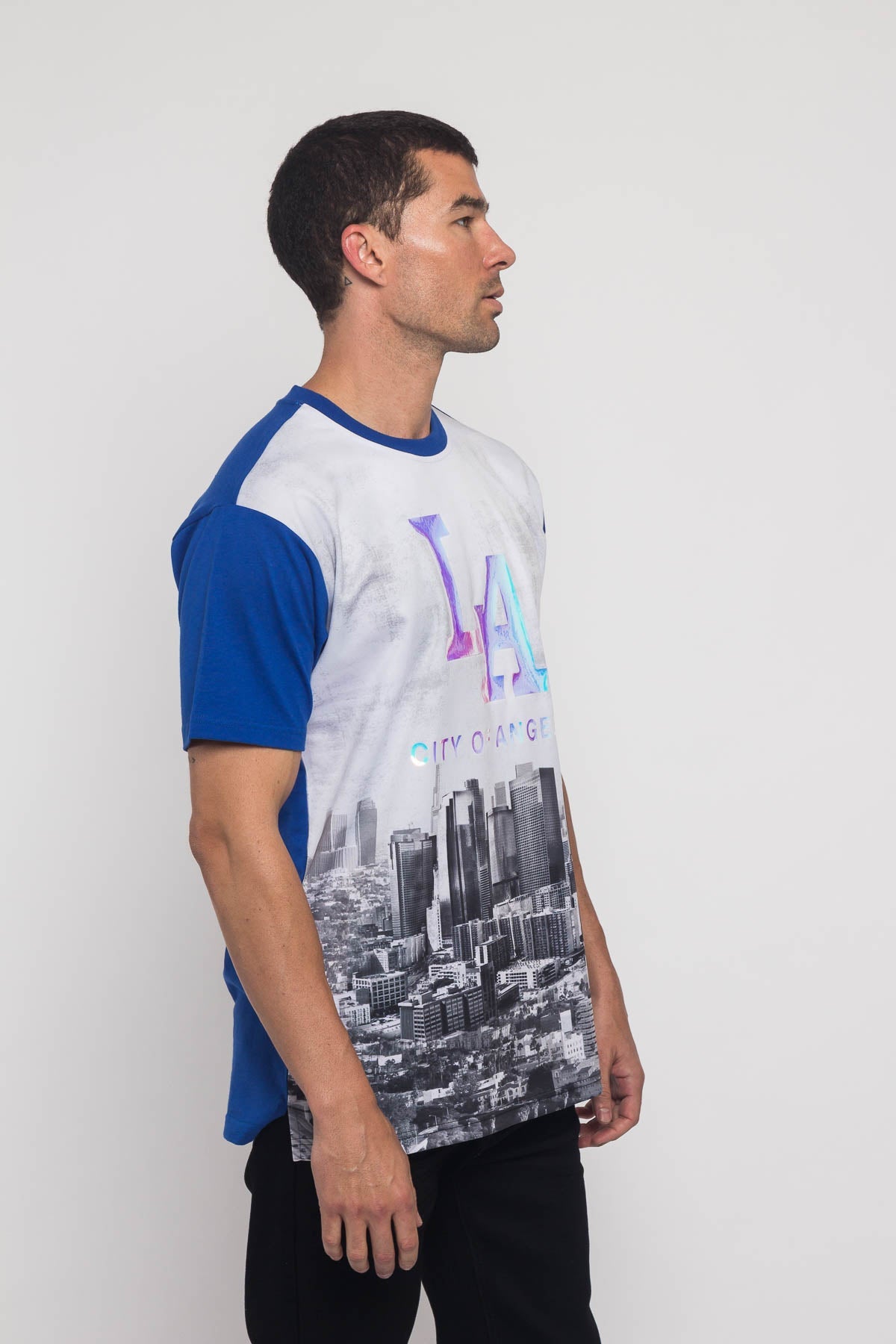 Iridescent Los Angeles City T-Shirt