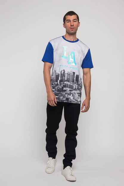 Iridescent Los Angeles City T-Shirt