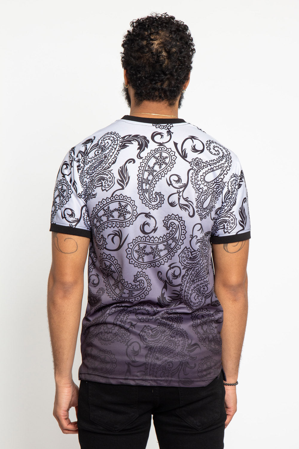 Paisley Gradient Ombre T-Shirt