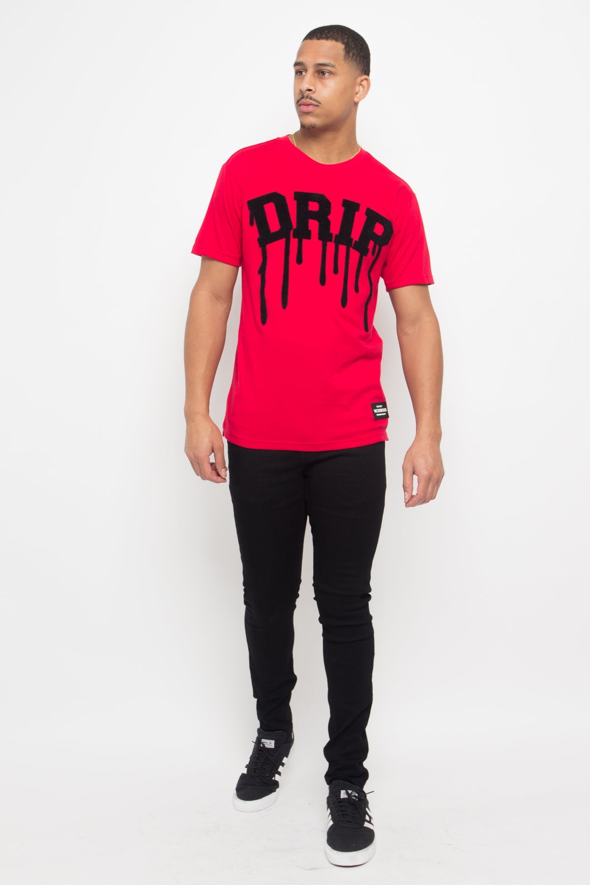 Chenille Patch Drip T-Shirt