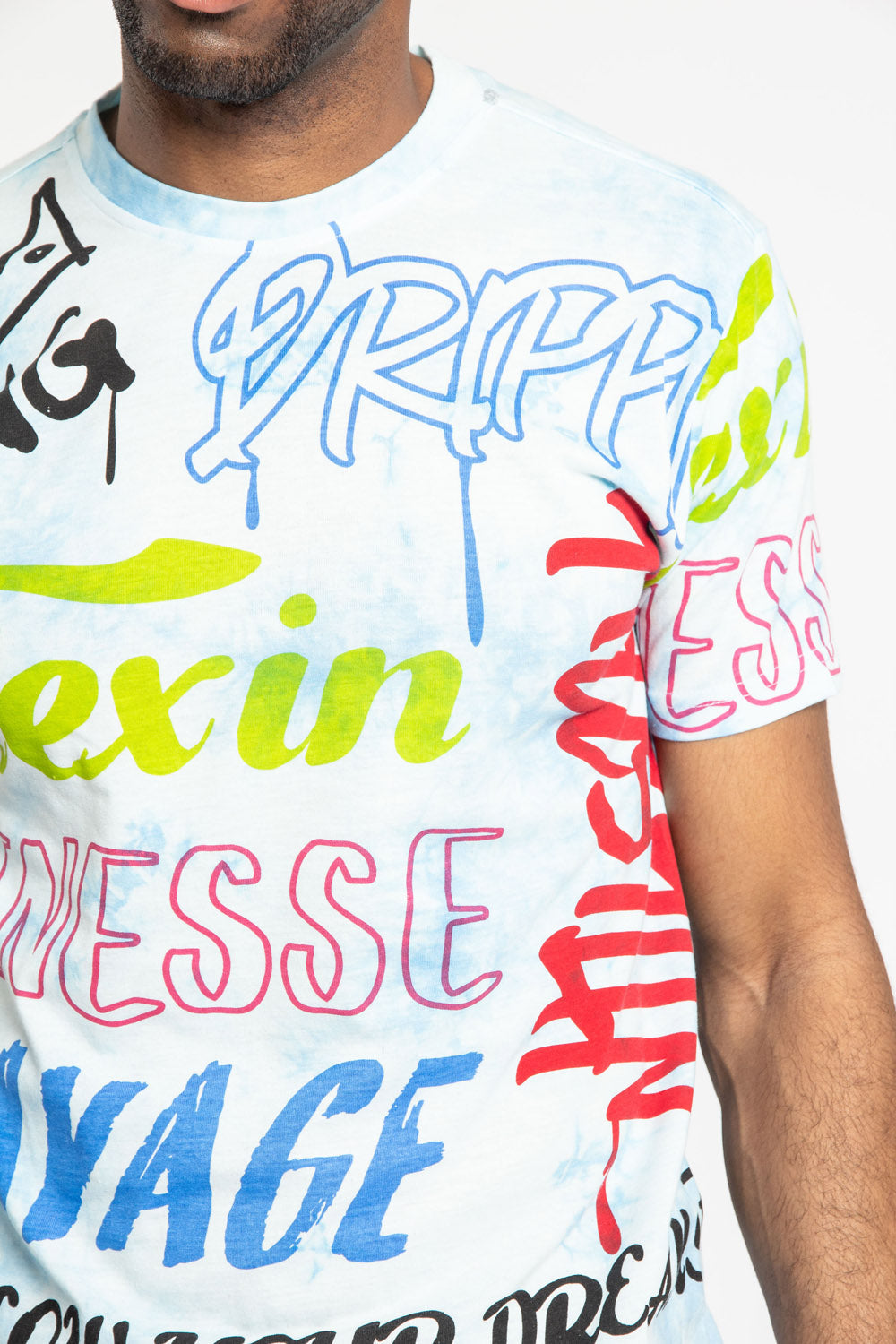 Tie Dye Graffiti T-Shirt