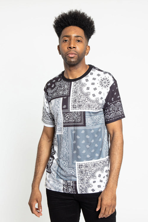 Multi Color Bandana T-Shirt