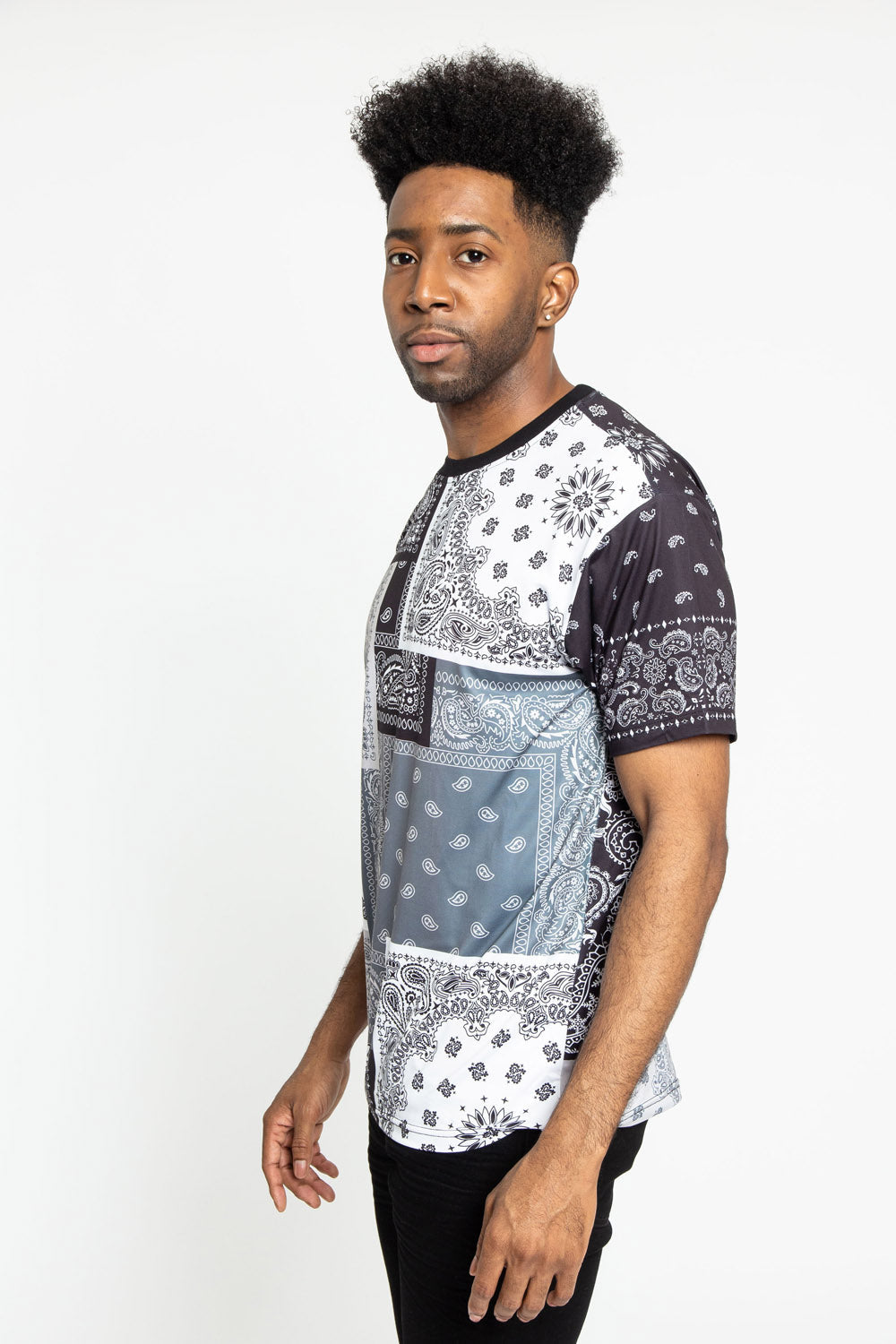 Multi Color Bandana T-Shirt