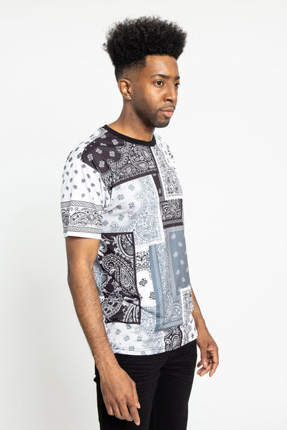 Multi Color Bandana T-Shirt