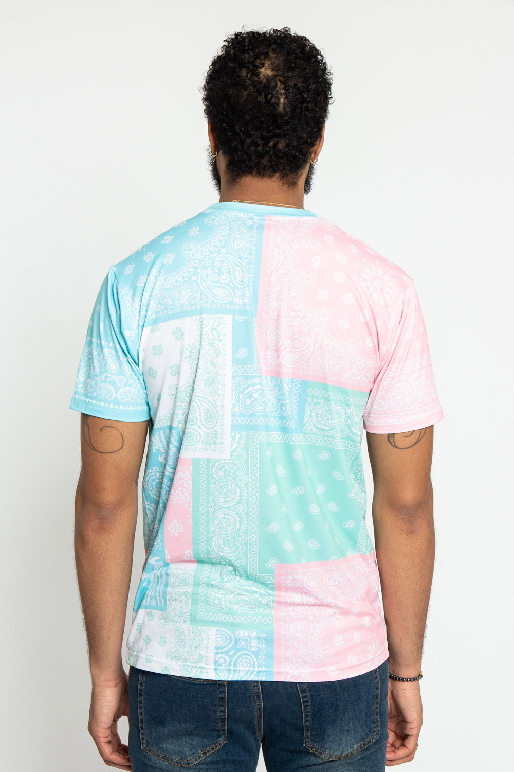 Multi Color Bandana T-Shirt