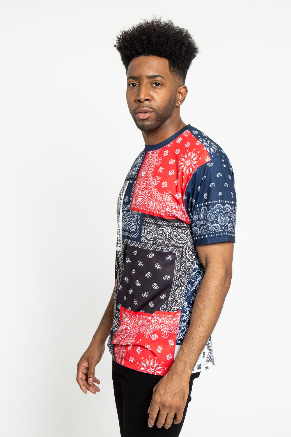 Multi Color Bandana T-Shirt