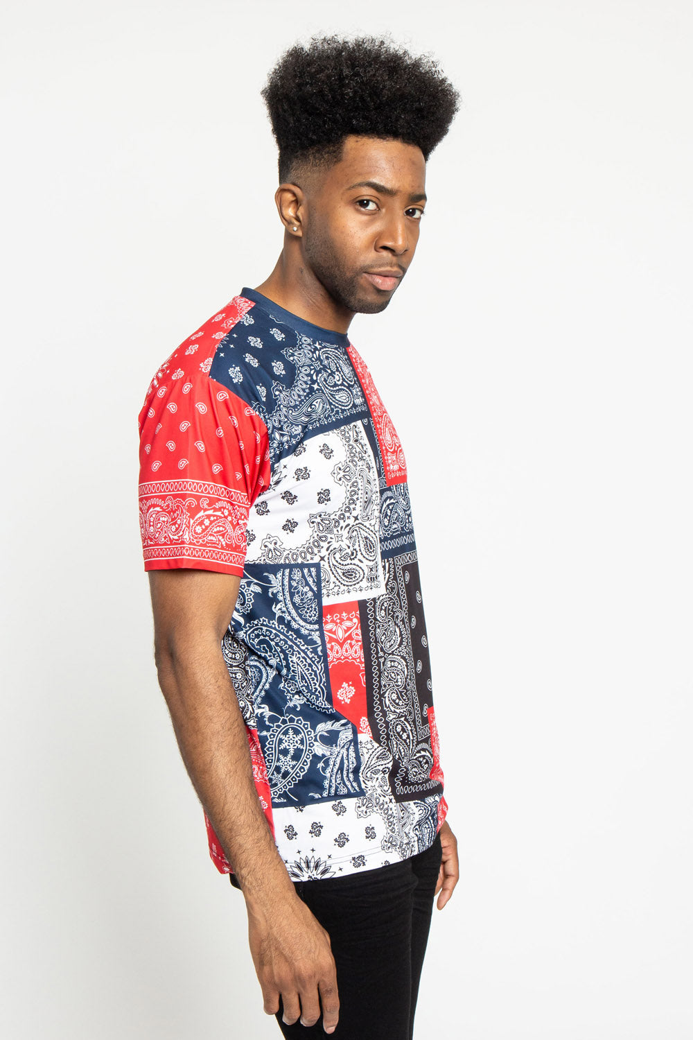 Multi Color Bandana T-Shirt