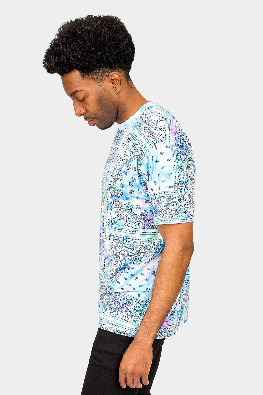 Bandana Paisley Tie Dye T-Shirt