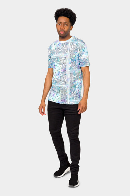 Bandana Paisley Tie Dye T-Shirt