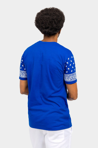 Number 23 Bandana Paisley Print T-Shirt