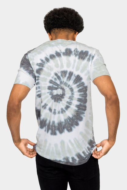 Pastel Spiral Tie Dye Cotton Shirt