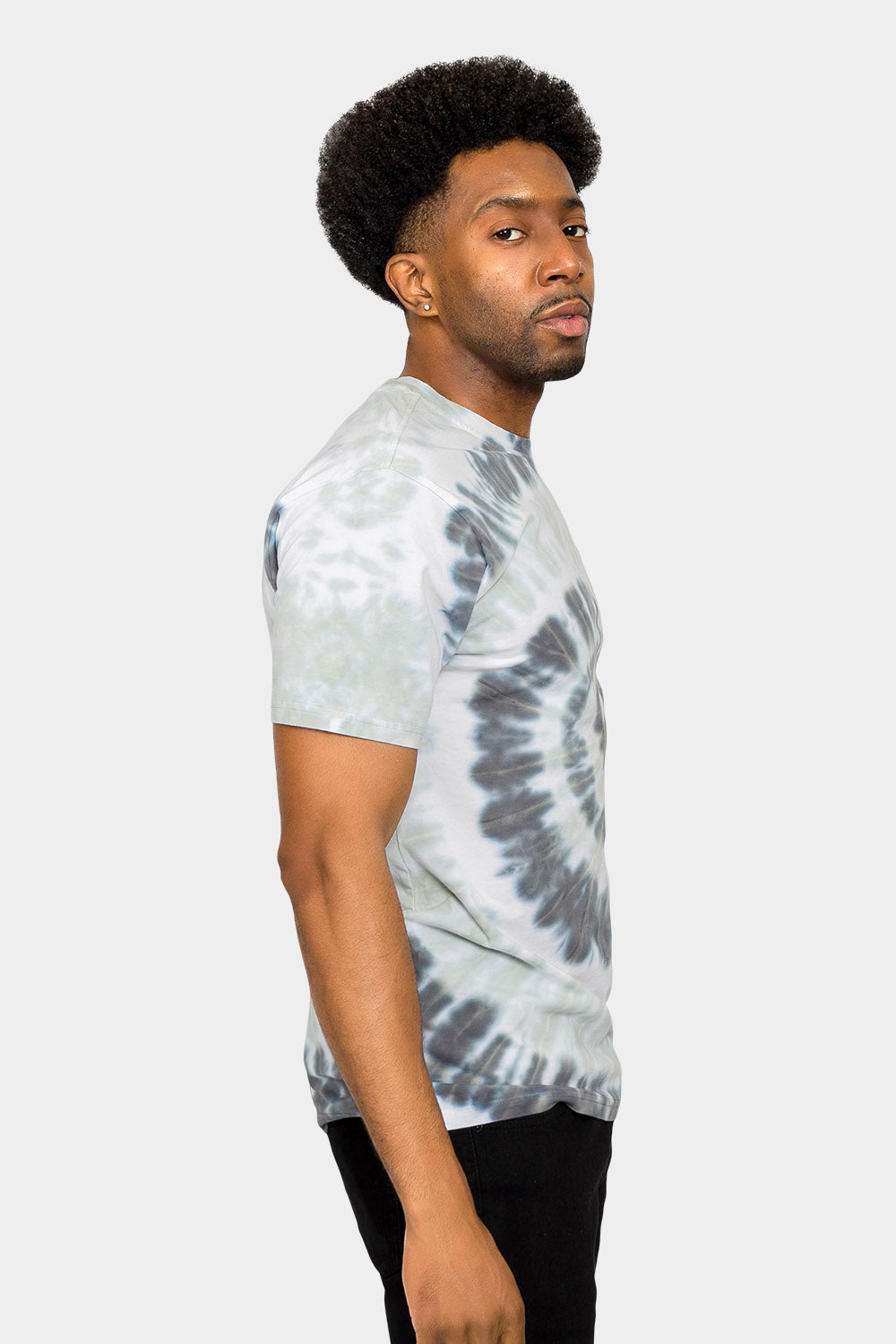 Pastel Spiral Tie Dye Cotton Shirt