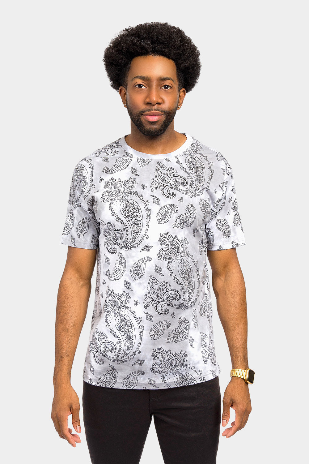 Bandana Paisley Tie Dye Shirt