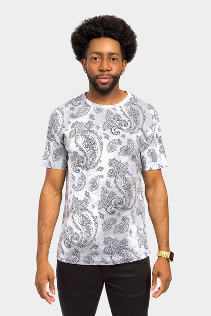 Bandana Paisley Tie Dye Shirt