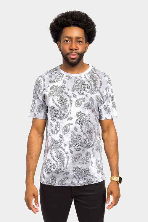 Bandana Paisley Tie Dye Shirt