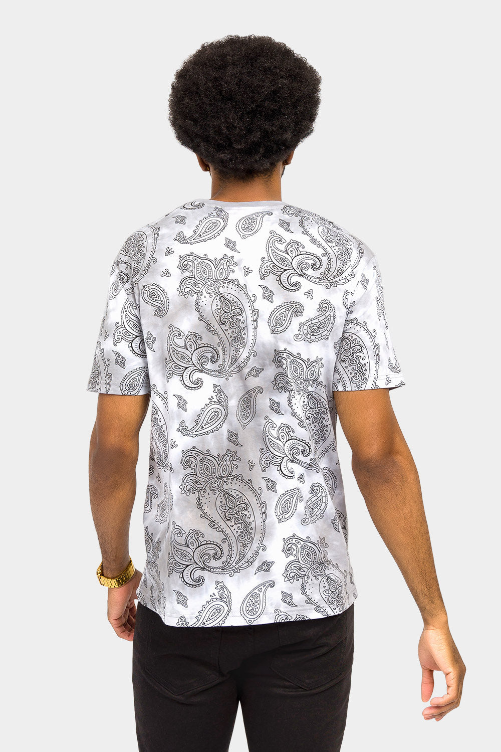 Bandana Paisley Tie Dye Shirt