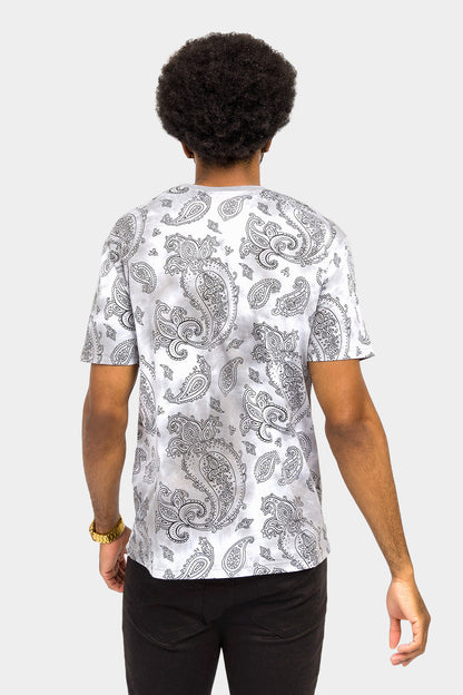 Bandana Paisley Tie Dye Shirt