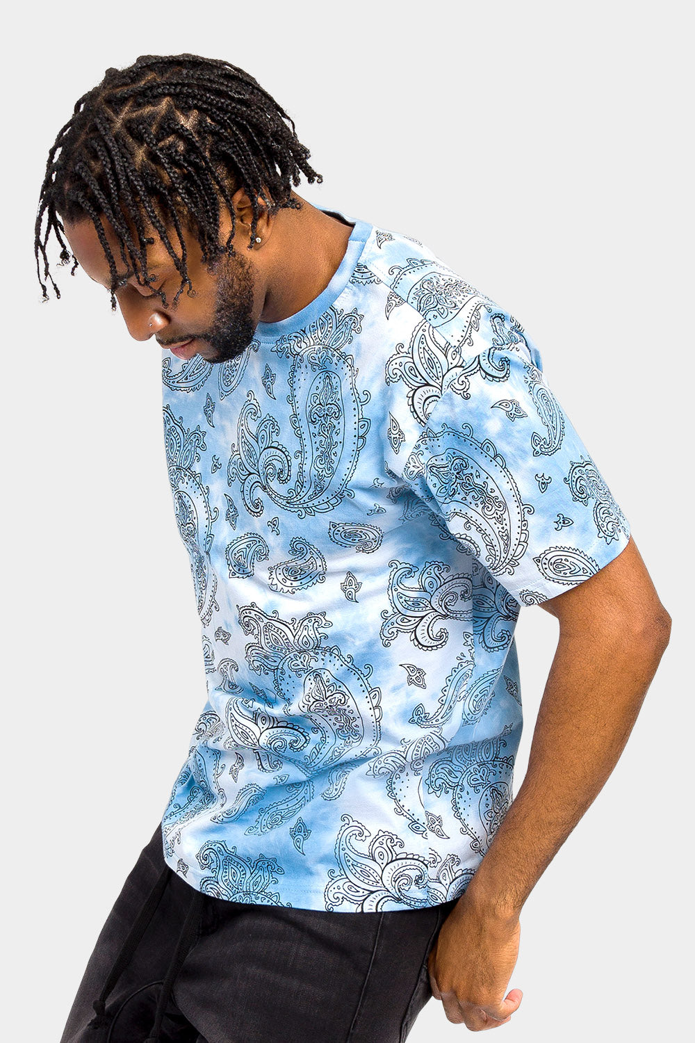 Bandana Paisley Tie Dye Shirt