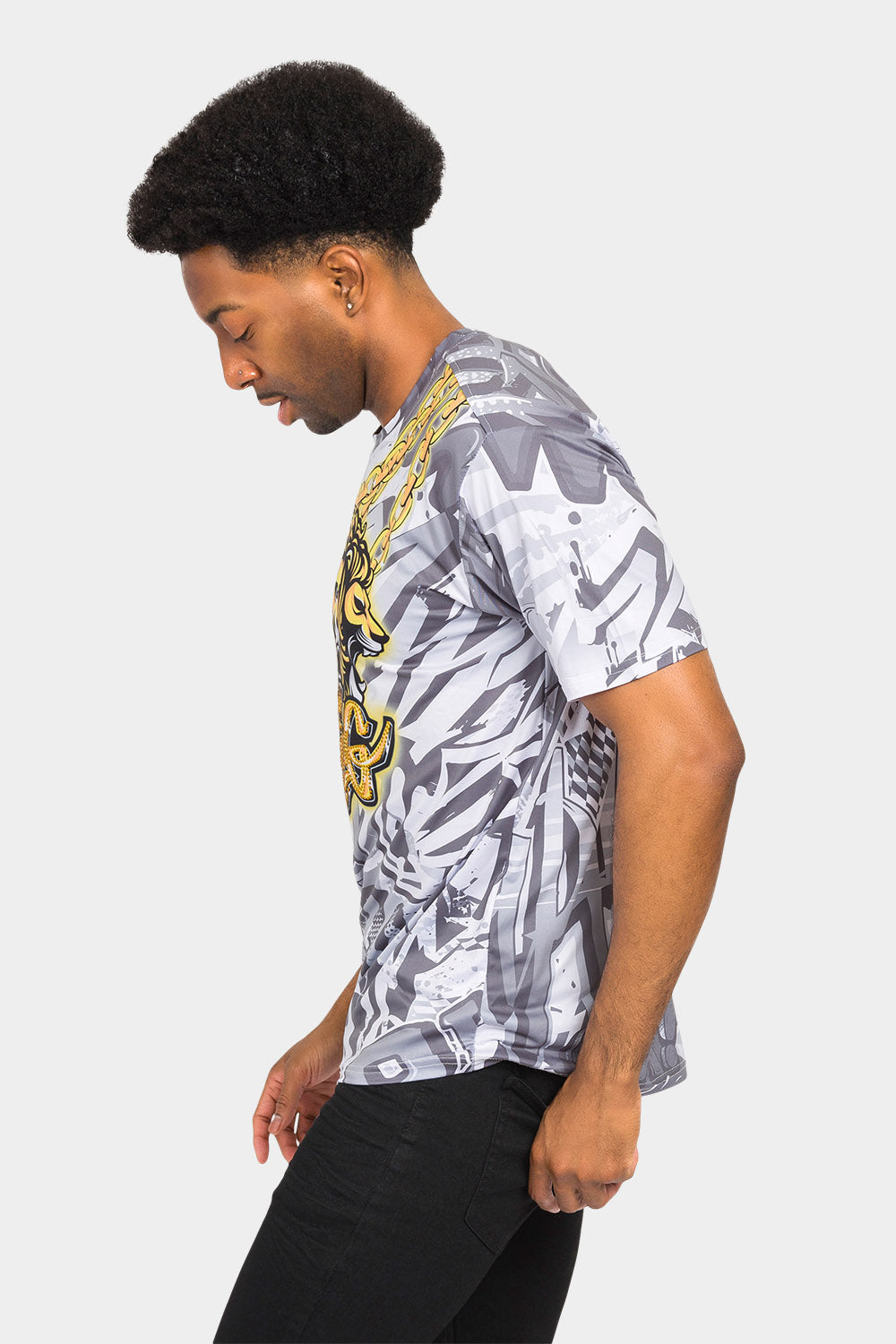 Lion King Gold Chain T-Shirt