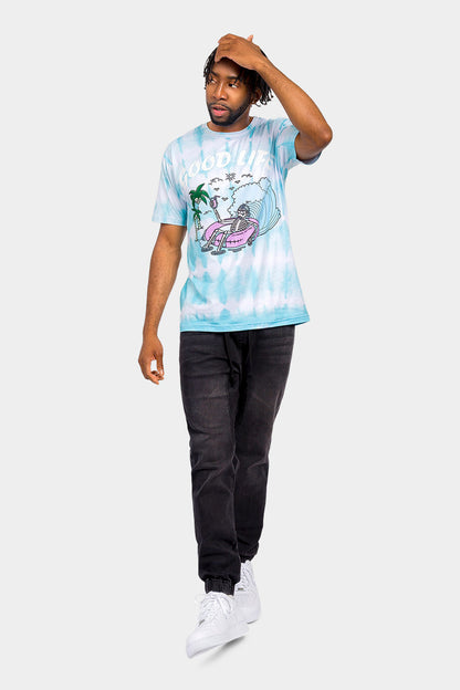 Skeleton Party Tie Dye T-Shirt