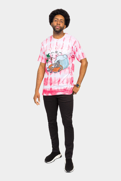Skeleton Party Tie Dye T-Shirt