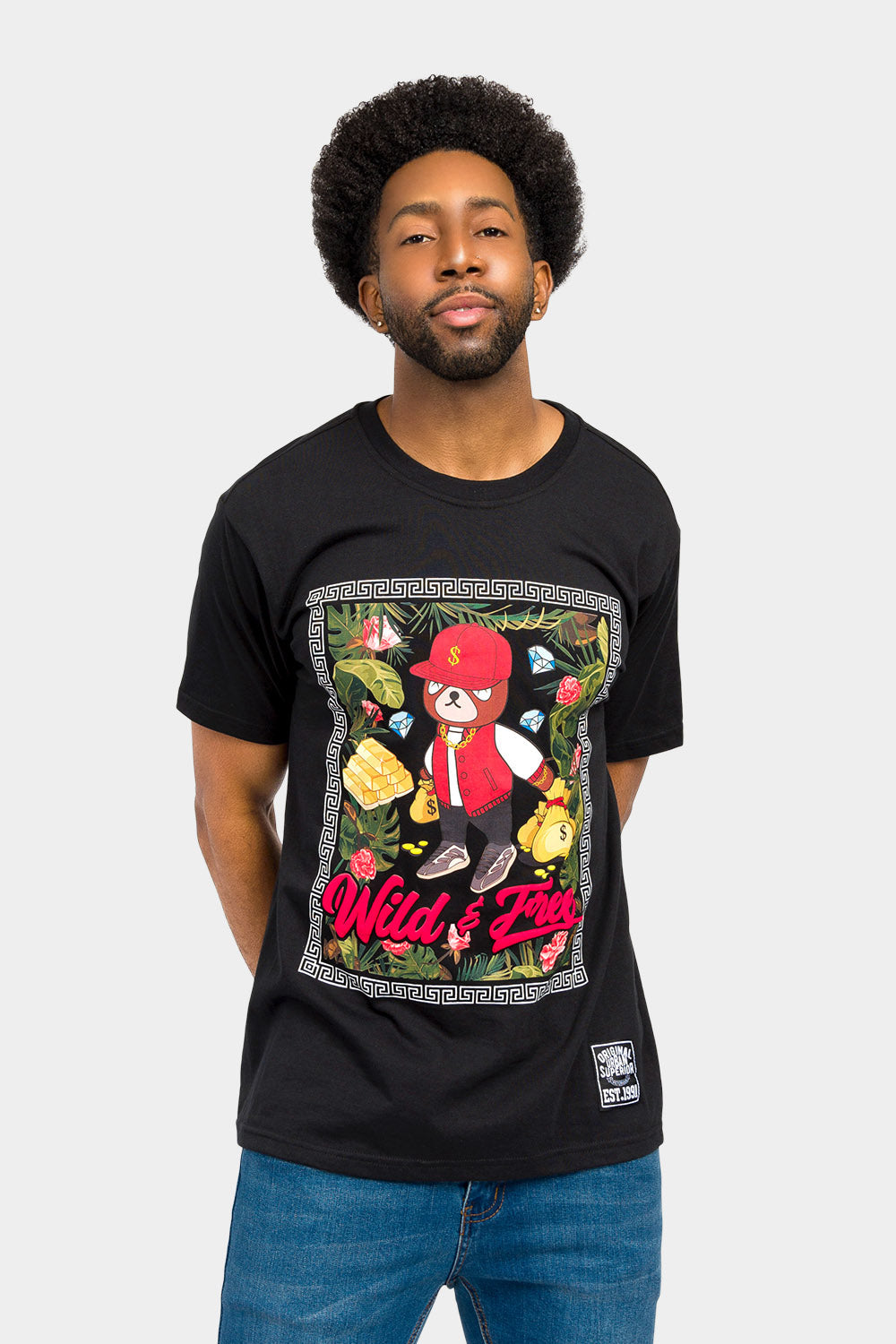 Wild and Free Bear T-Shirt