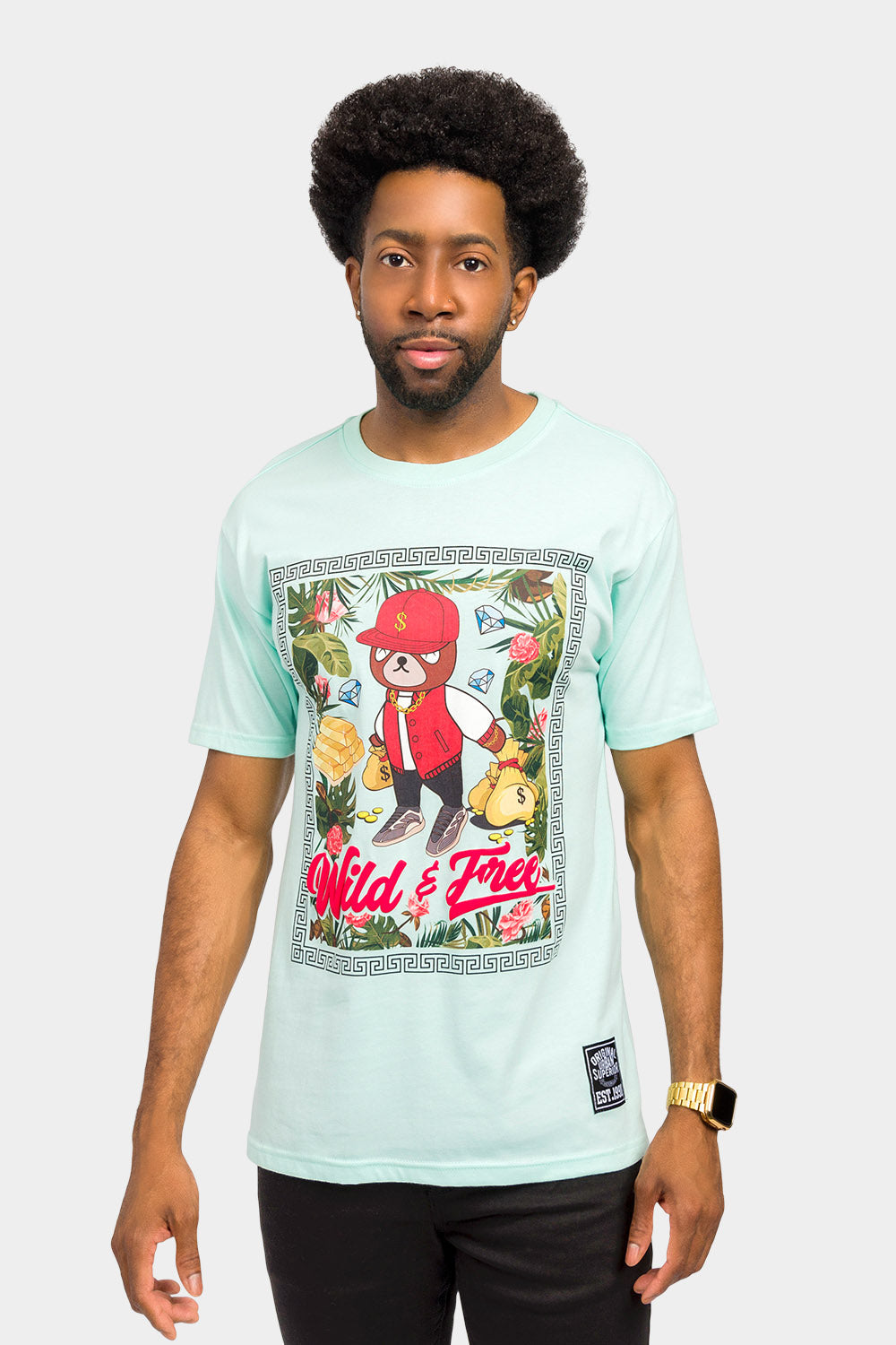 Wild and Free Bear T-Shirt