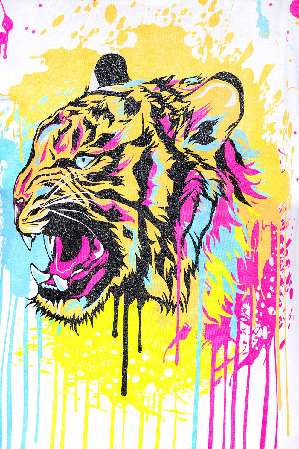 Sparkle Splashed Tiger T-Shirt