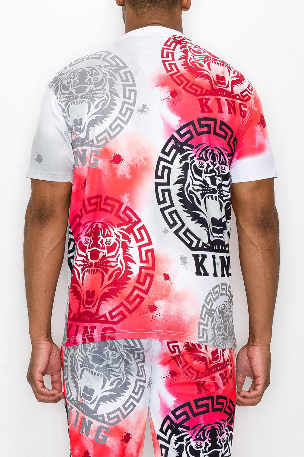 Tie Dye King Tiger T-Shirt