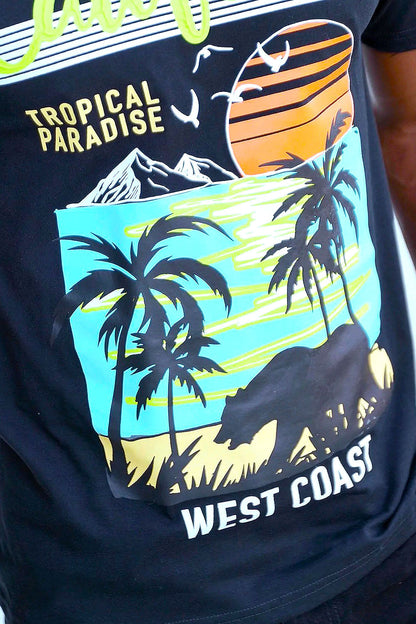 West Coast California Graphic T-Shirts
