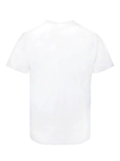 Lion Angel Crystal Embellished Graphic T-Shirt