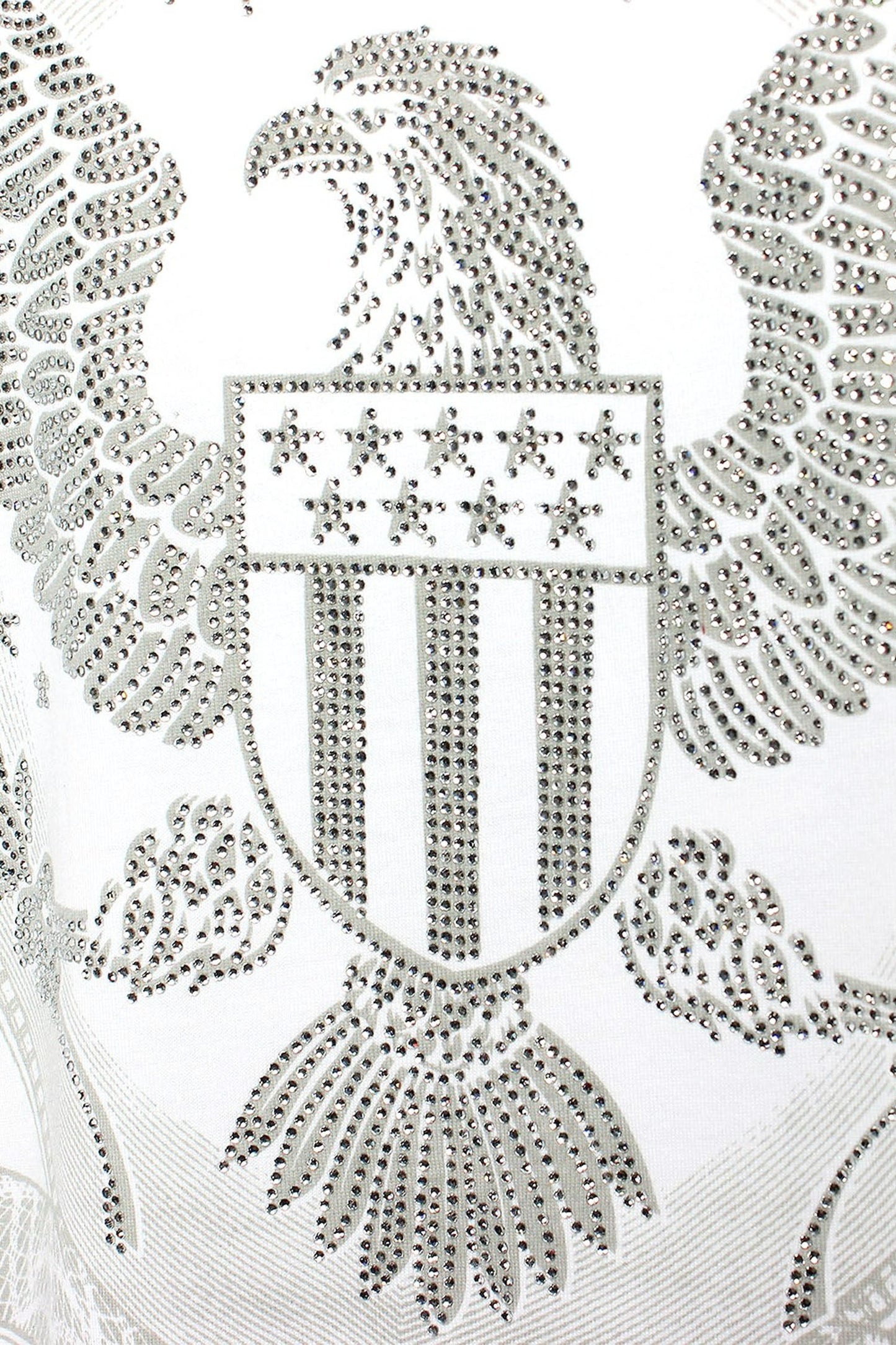 Men's Money Print Rhinestone Graphic T-Shirt