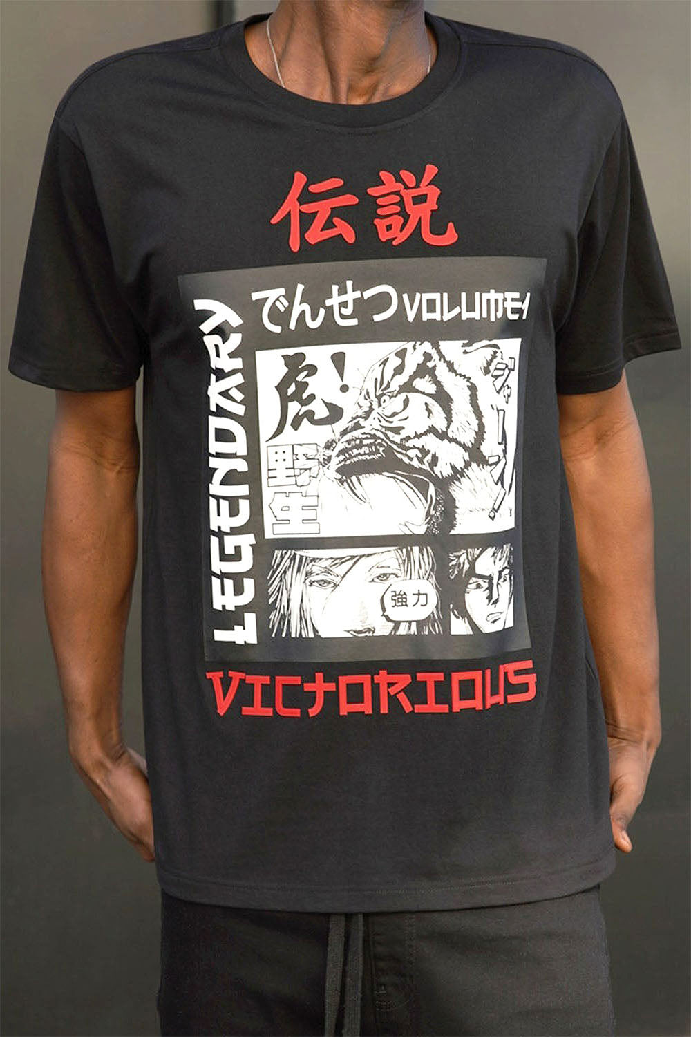 Men's Japanese Legendary Graphic T-Shirt