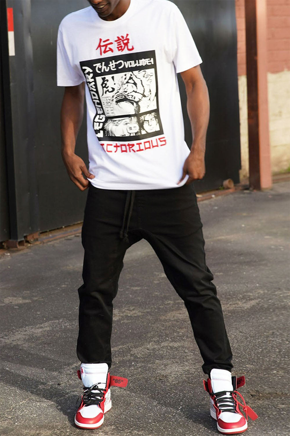 Men's Japanese Legendary Graphic T-Shirt