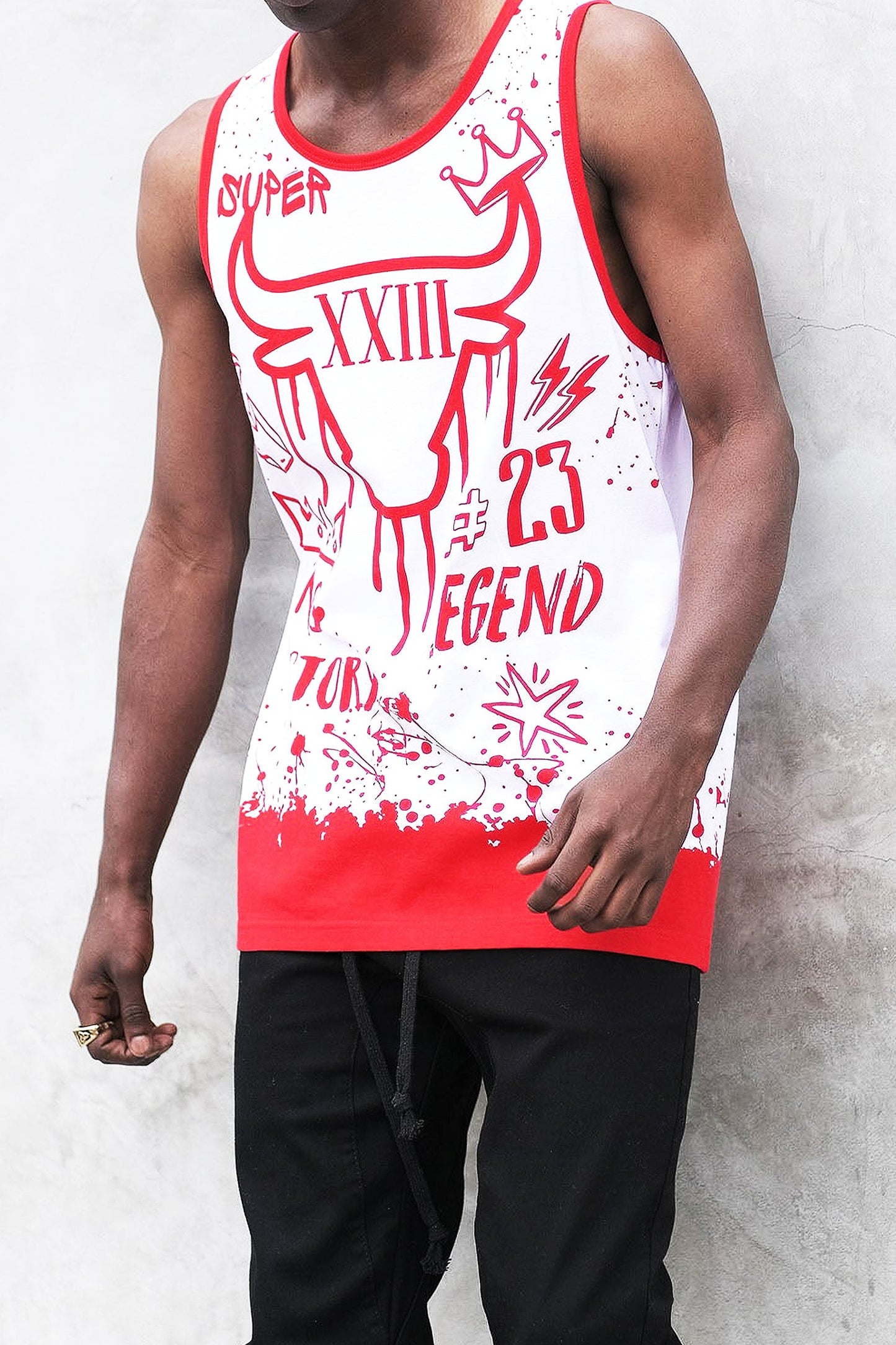 Men's Legend Graffiti Graphic Tank Top