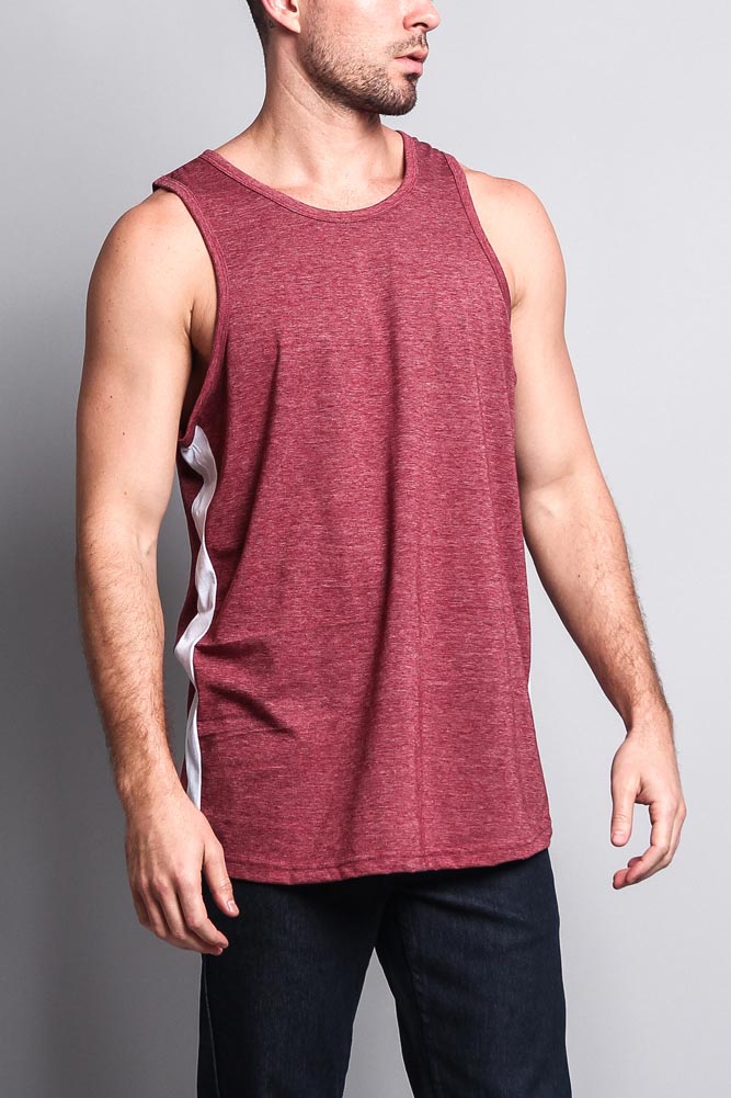 Men's Tank Top with Accent Band