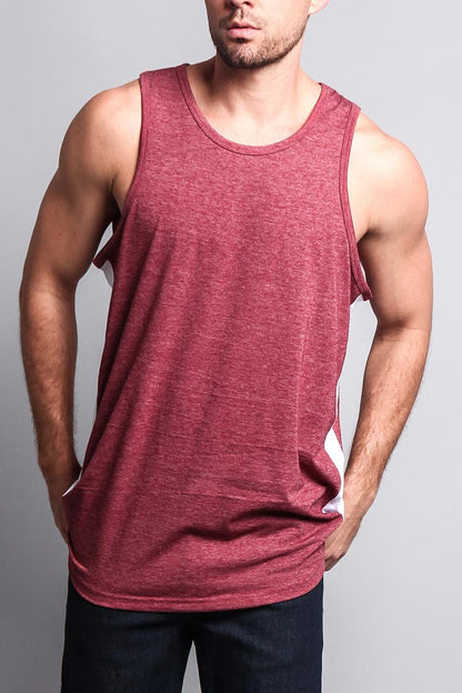 Men's Tank Top with Accent Band