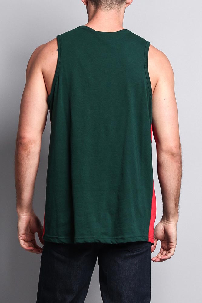 Men's Tank Top with Accent Band