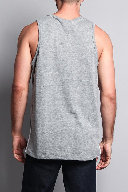 Men's Tank Top with Accent Band