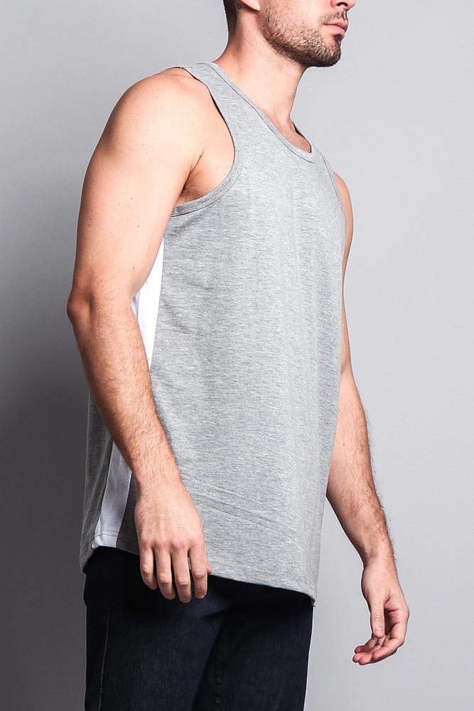 Men's Tank Top with Accent Band