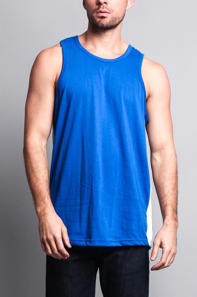Men's Tank Top with Accent Band